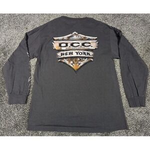 Orange County Choppers Shirt Mens Large Long Sleeve OCC Tribal New York USA Made
